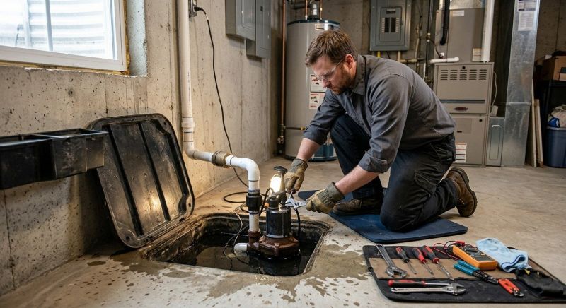 Backup Sump Pump Service in Manchester, NH