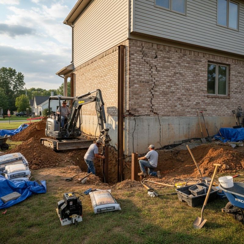 Exterior Foundation Repair in Sarasota, FL