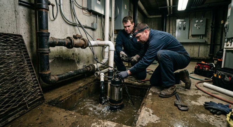Submersible Sump Pump Repair in Franklin, TN