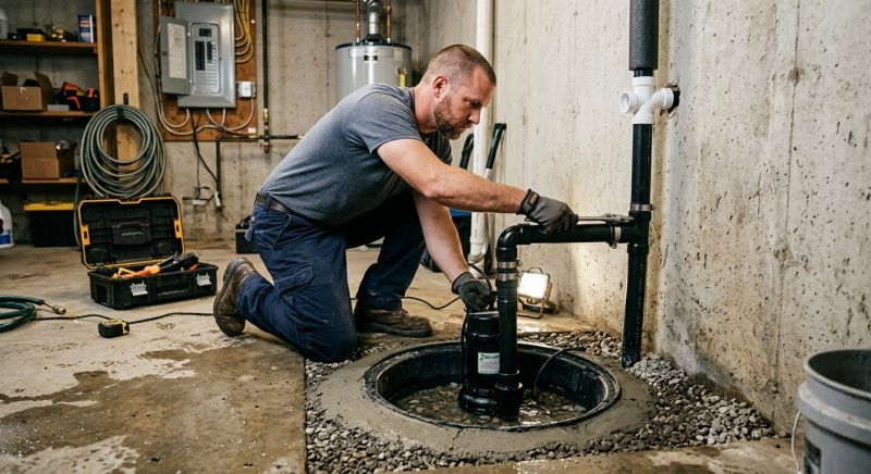 Backup Sump Pump Service in Manchester, NH
