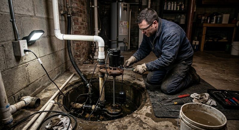 Sump Pump Repair in Topeka, KS