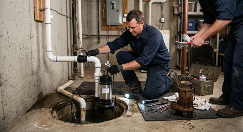Sump Pump Replacement in Kansas City, MO