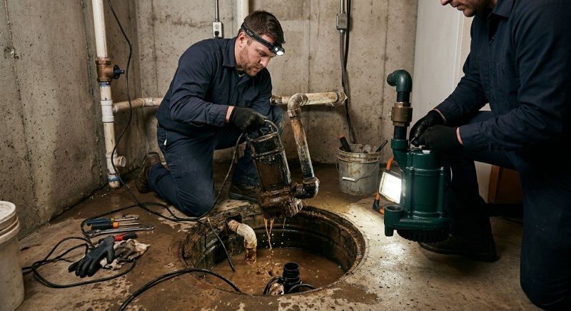 Sump Pump Replacement in Baldwin County, AL